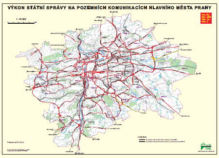 dopravní mapa Publikace dopravní mapa